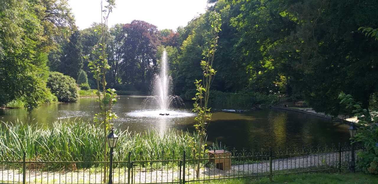Drijvende fontein hengelo