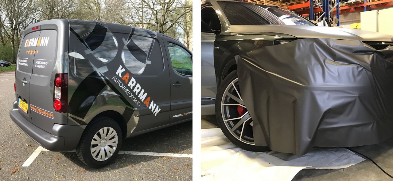 Car wrappen bij dsign service