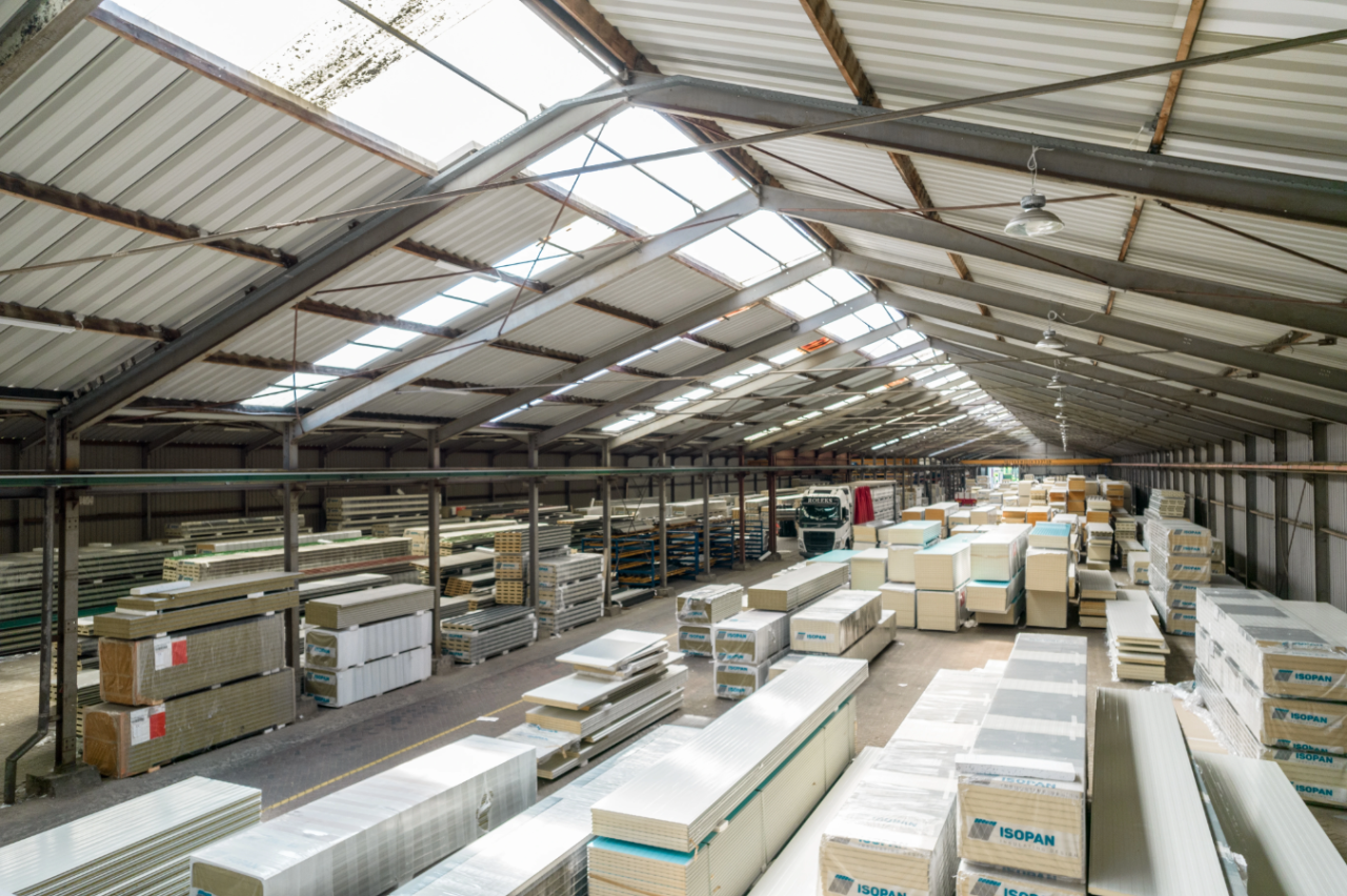 Metalen trapezium platen